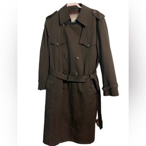 Vintage Dior Large (42) Le Connoisseur Unisex Double Breasted Trench Coat